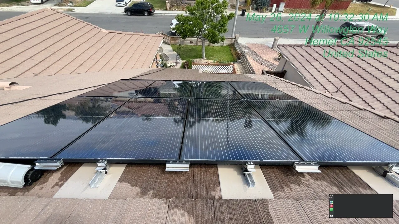 Commercial Solar Panel Cleaning
